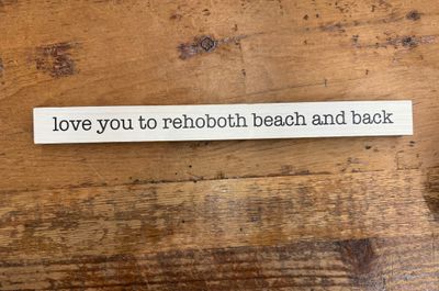 REHOBOTH BEACH AND BACK SKINNY BLOCK