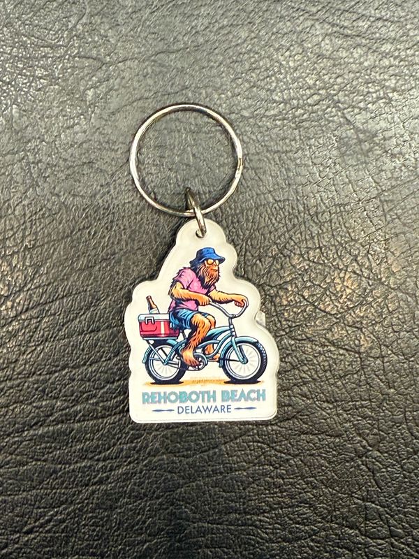 ACRYLIC KEYCHAIN SASQUATCH CRUISER