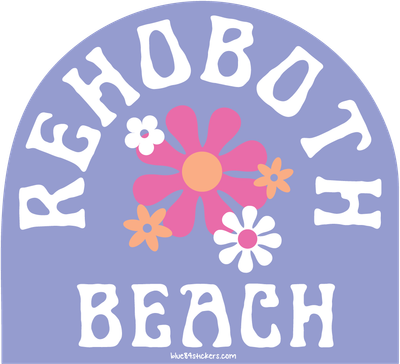 BEACH STICKER POP CULTURE FLORAL