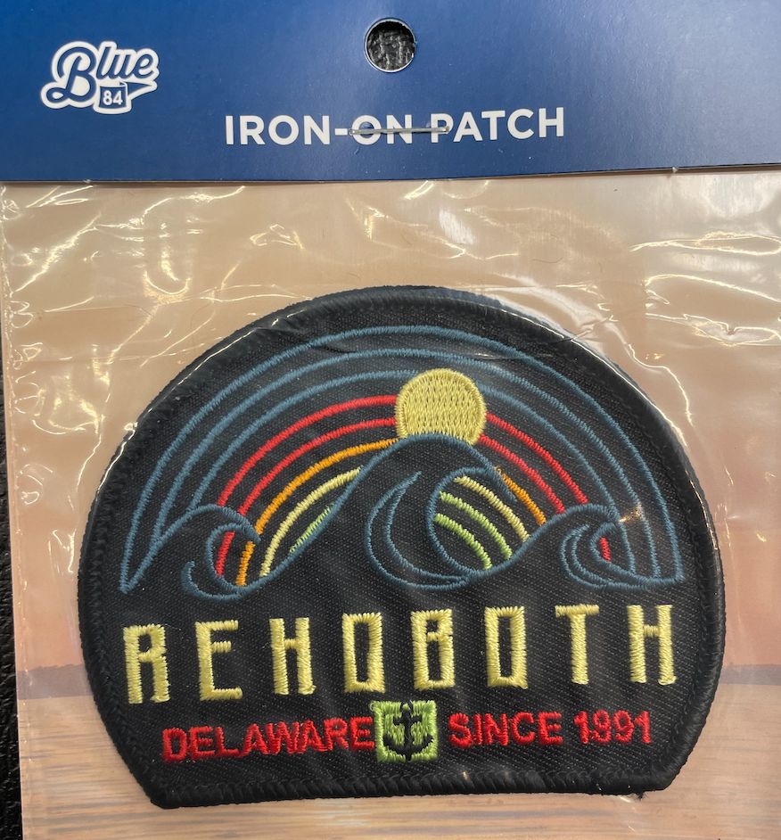 IRON ON PATCH THREADED WAVES