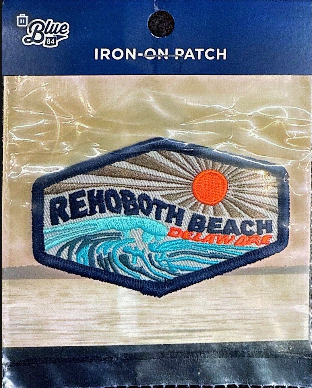 IRON ON PATCH AFFIRMATION WAVE