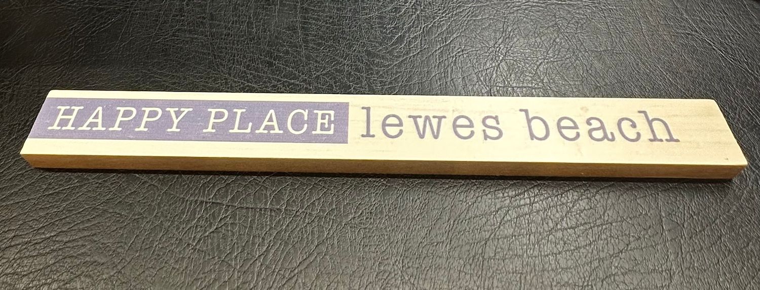 LEWES HAPPY PLACE SKINNY BLOCK