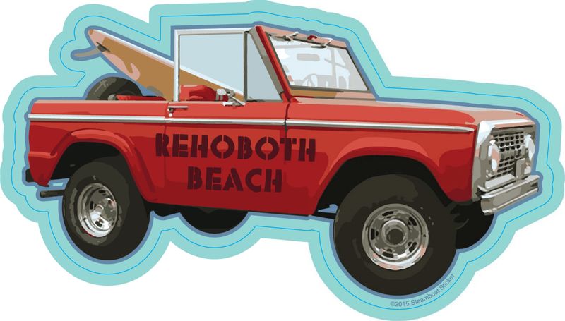 ACRYLIC MAGNET SURF ROVER