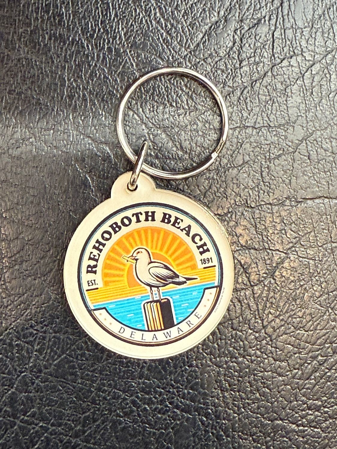 ACRYLIC KEYCHAIN SUNSHINE SEAGULL