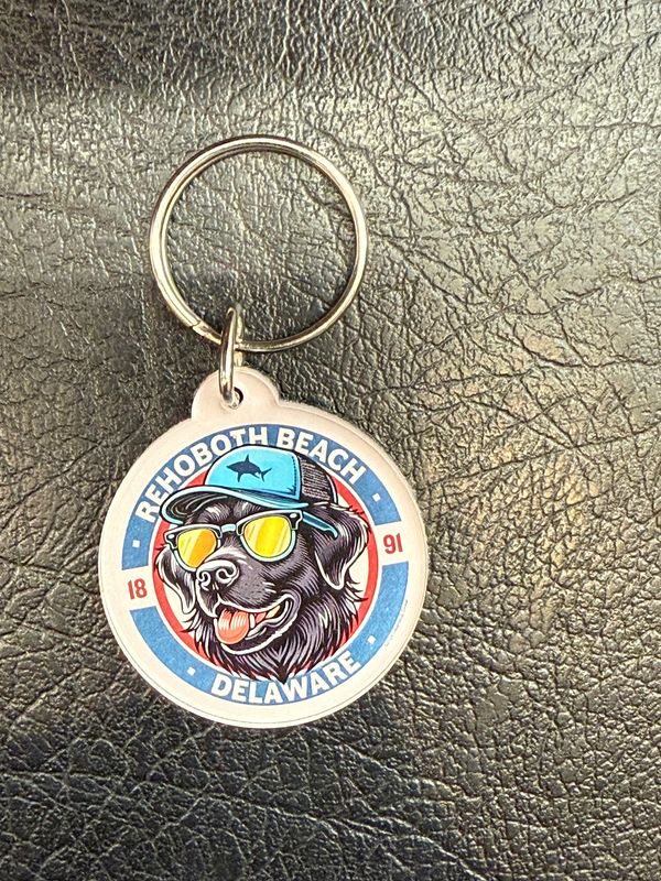 ACRYLIC KEYCHAIN ALL AMERICAN LAB