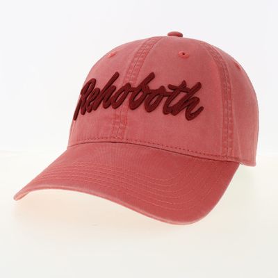 LEGACY TERRA TWILL HAT NANTUCKET RED CHAIN STITCH