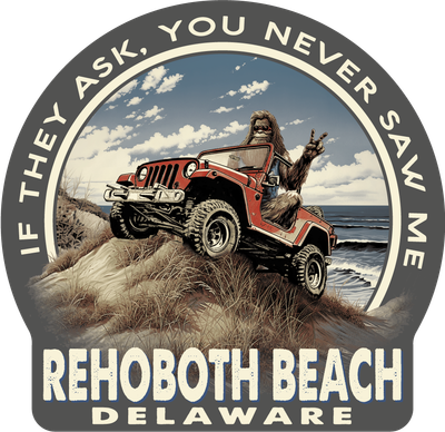 ACRYLIC MAGNET FREELOADING BIGFOOT