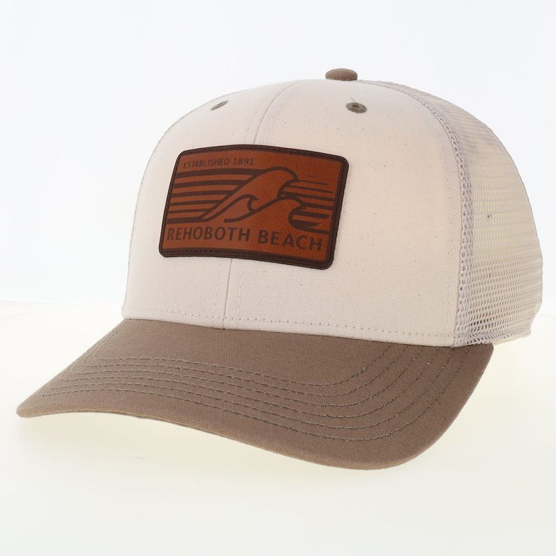 LEGACY MID PROFILE TRUCKER HAT STONE/CLAY LANDSCAPE