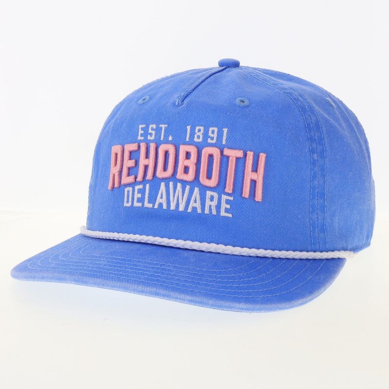 LEGACY SKULLY SNAP HAT PACIFIC BLUE STRETCH