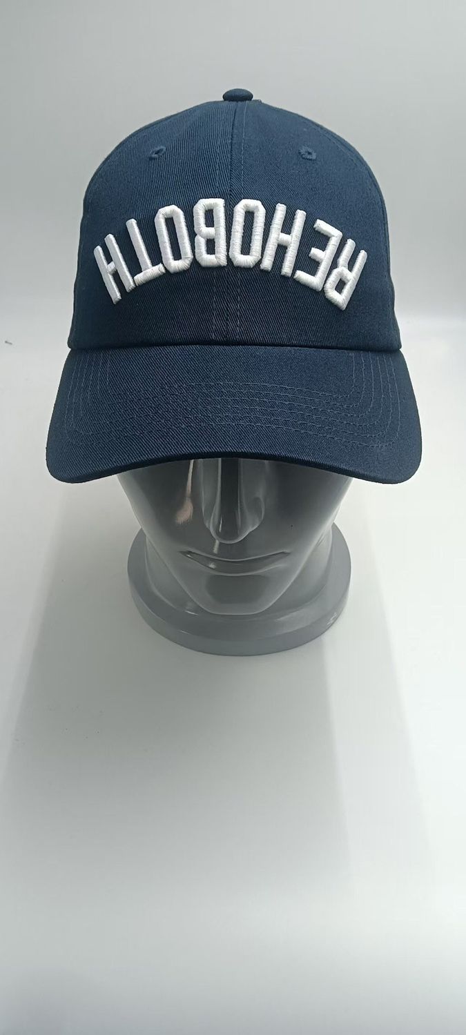 CLASSIC COTTON BEACH HAT OS UPSIDE DOWN NAVY/WHITE