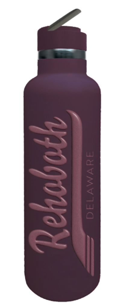 LEGEND WATER BOTTLE TONAL SCRIPT SPARKLING GRAPE