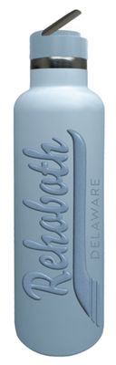 LEGEND WATER BOTTLE TONAL SCRIPT BLUE HYDRANGEA