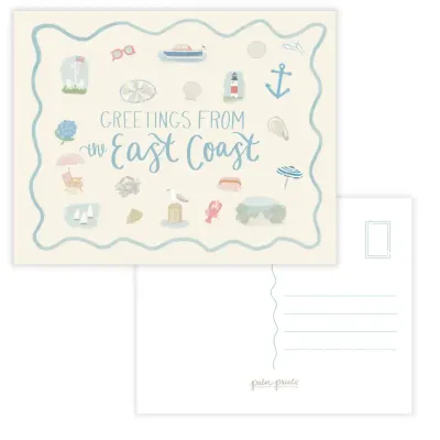 POSTCARD EAST COAST