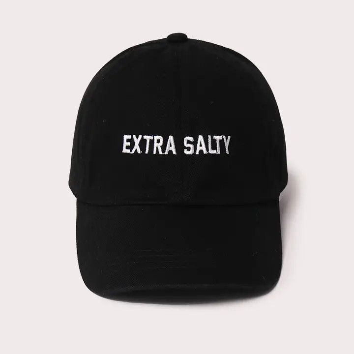 CLASSIC COTTON NOVELTY HAT OS BLACK EXTRA SALTY