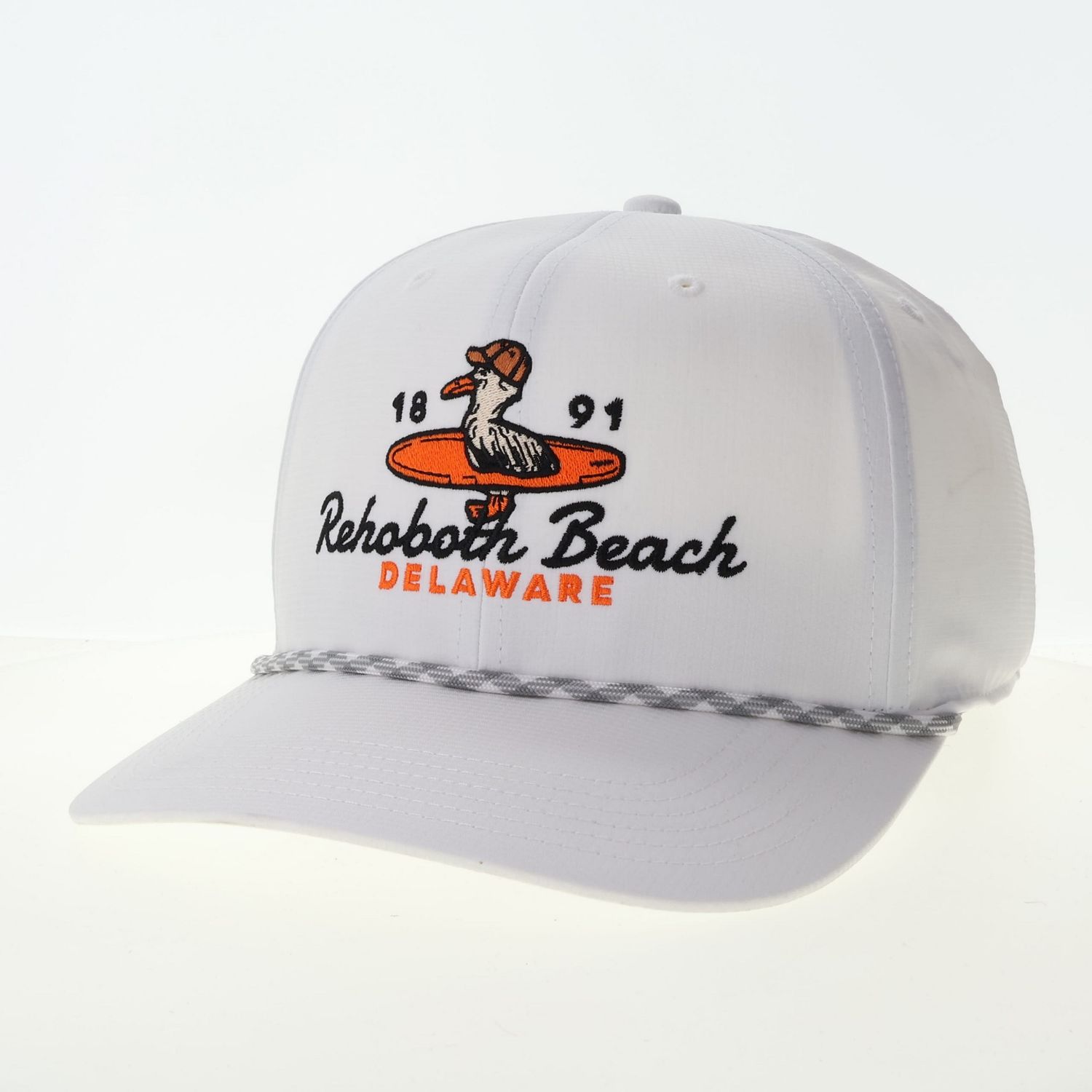 LEGACY RIPPER ROPE HAT WHITE SURF'S UP SEAGULL