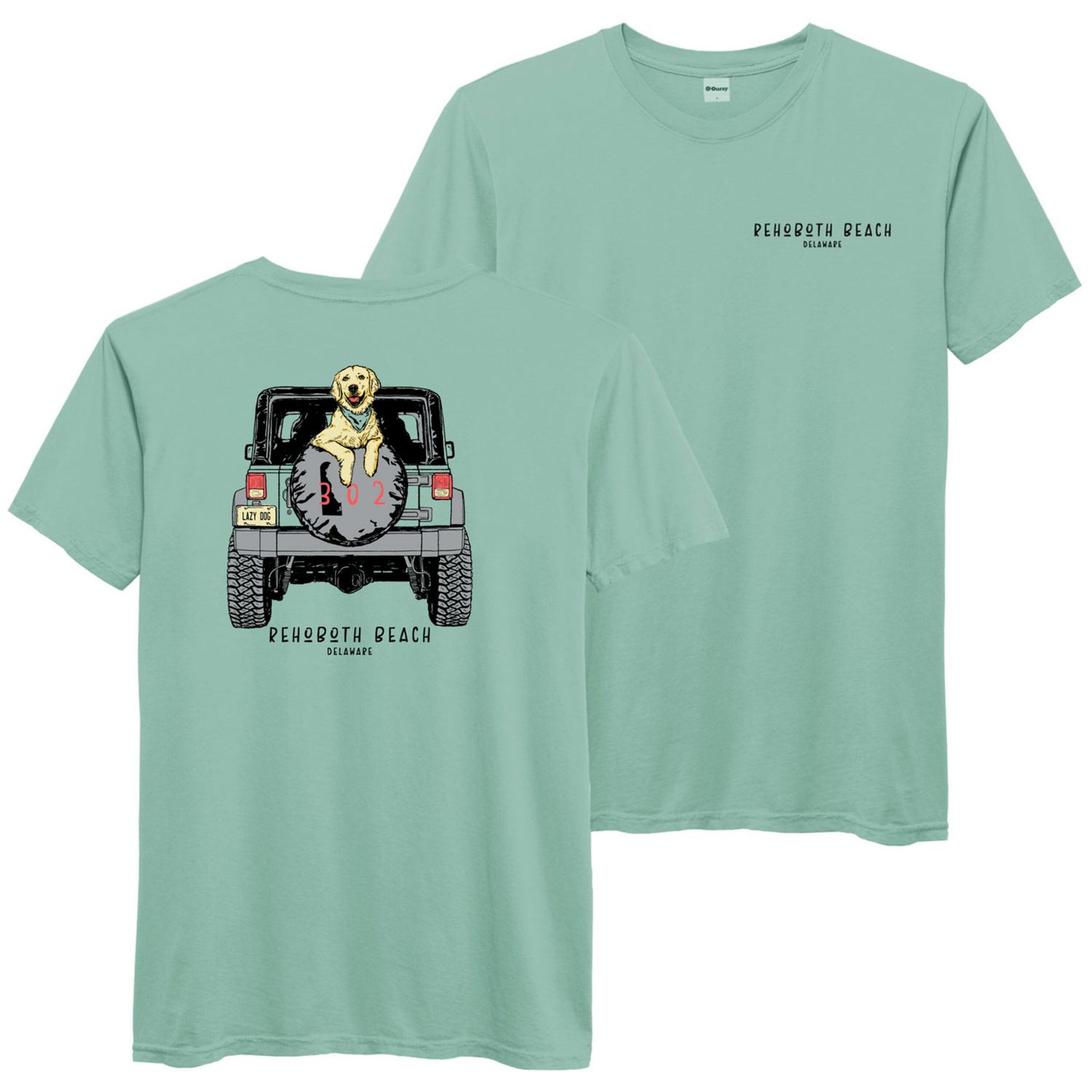 RUFF RIDER JEEP SS TEE, Color: TURQUOISE, Size: S