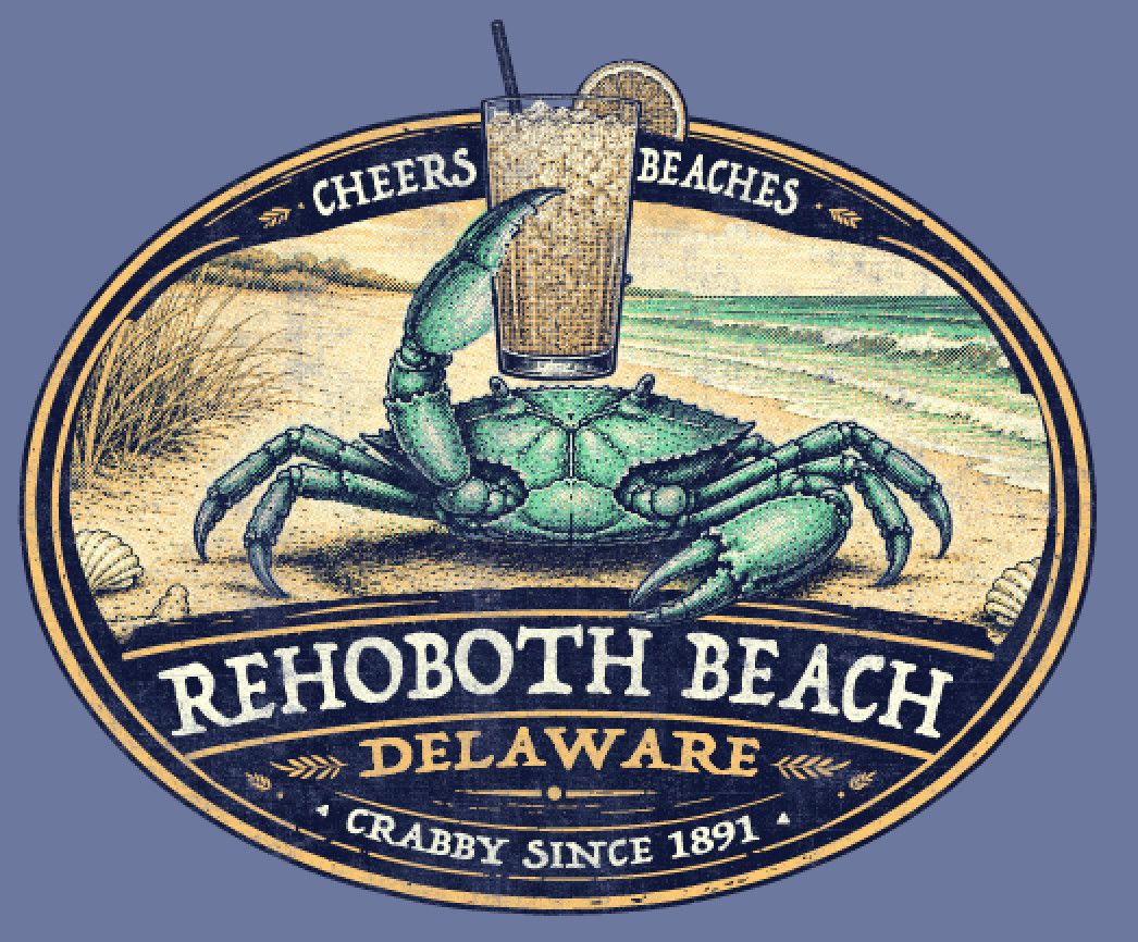 PINTO BLUE CRAB SS TEE, Color: BLUE JEAN, Size: S