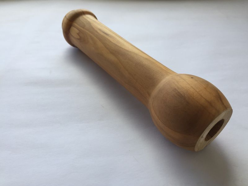 Manivelle en bois huilée