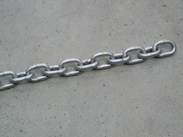 Chaine galvanisée au mètre