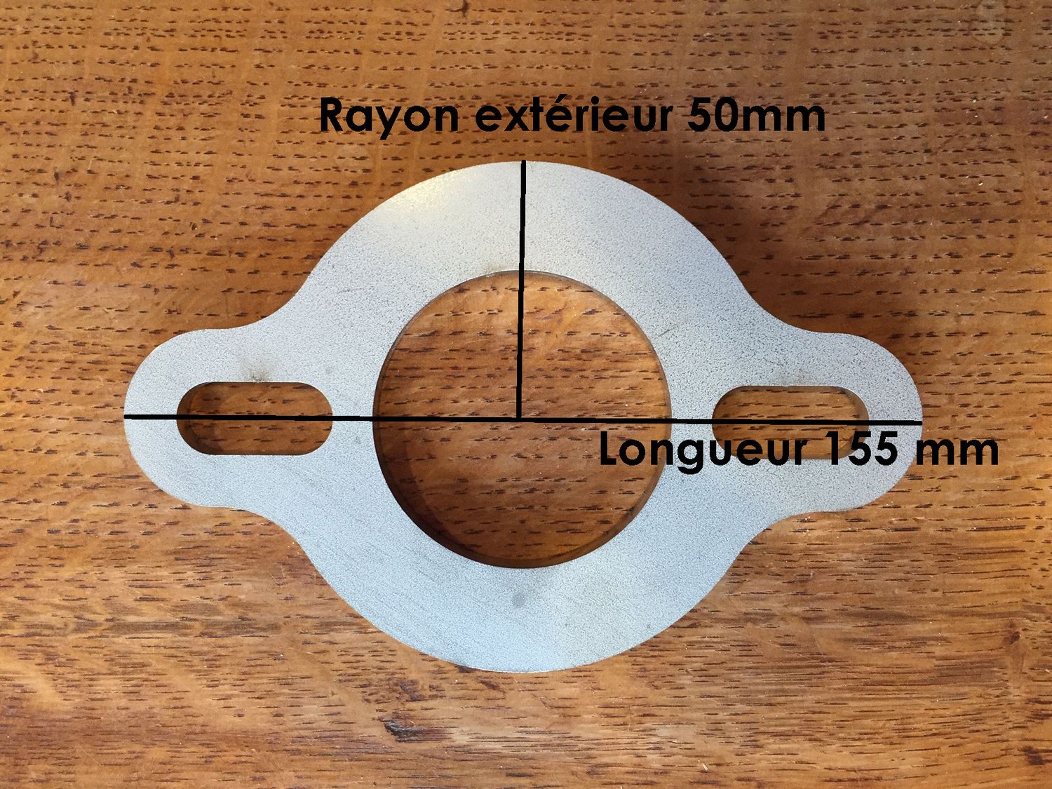 Contre-bride adaptable ø 50