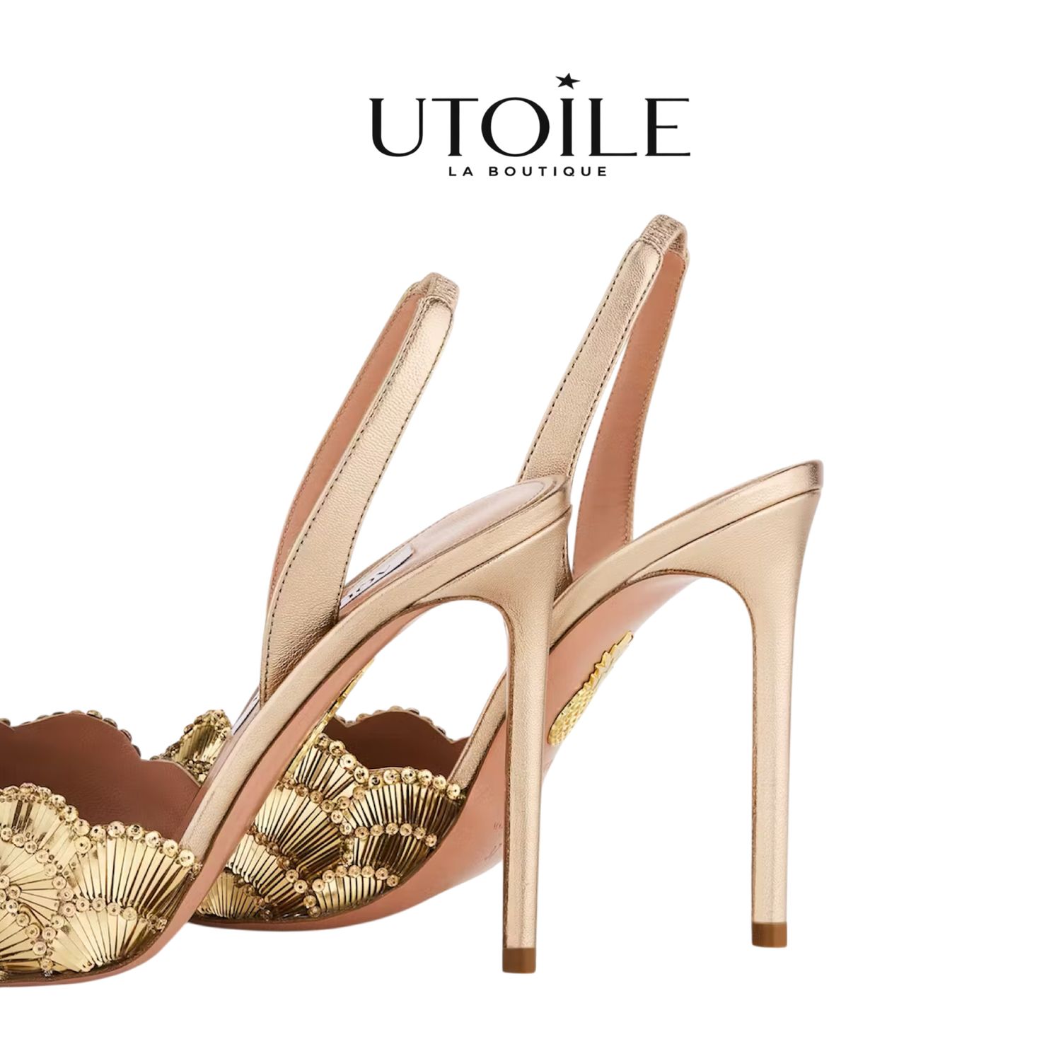 Aquazzura Ce Soir Sandal 105
