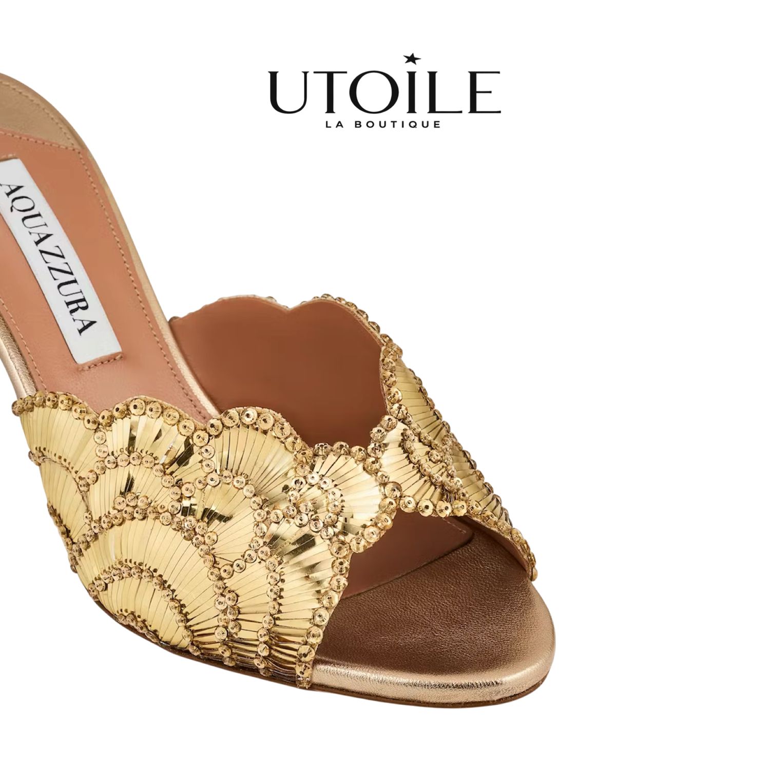 Aquazzura Ce Soir Sandal 75