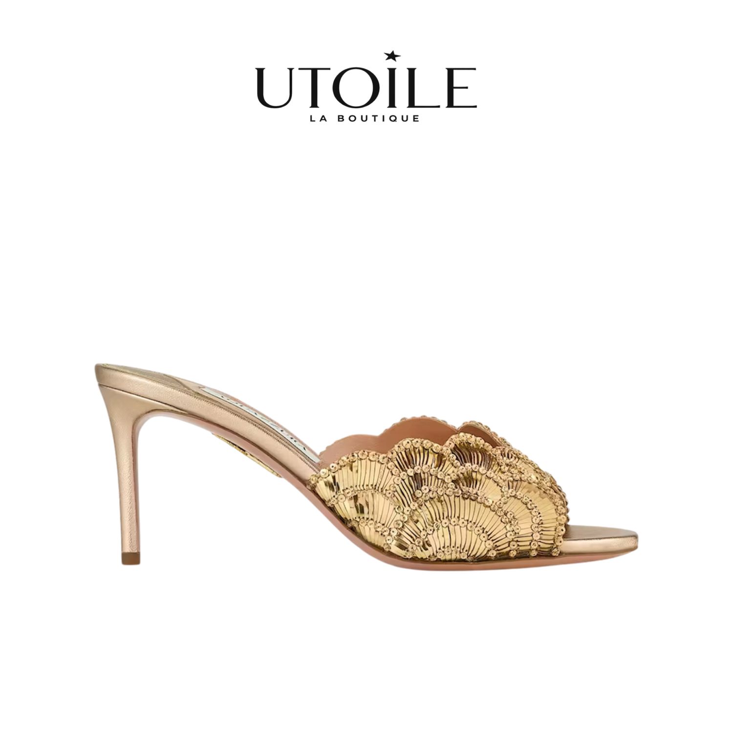 Aquazzura Ce Soir Sandal 75