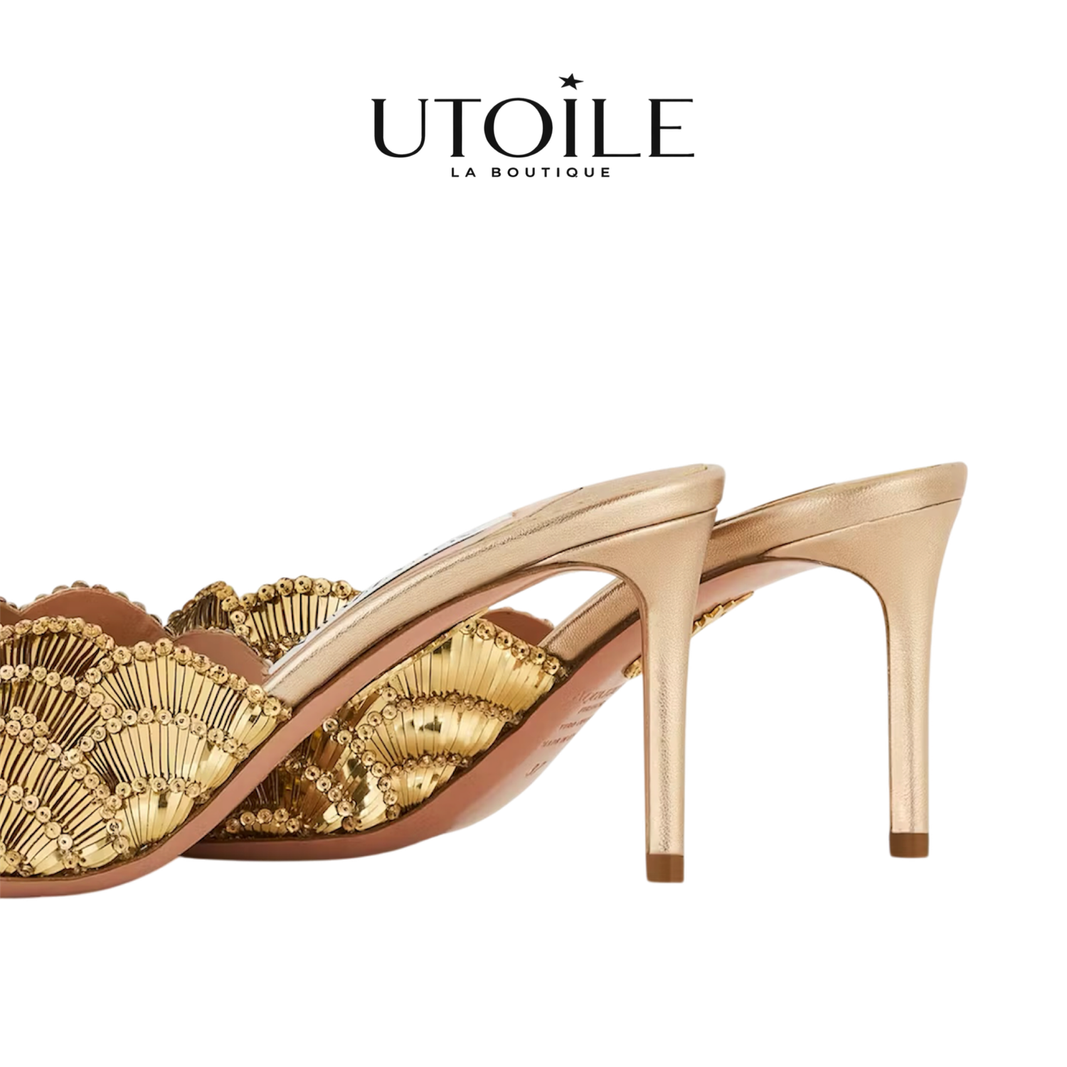 Aquazzura Ce Soir Sandal 75