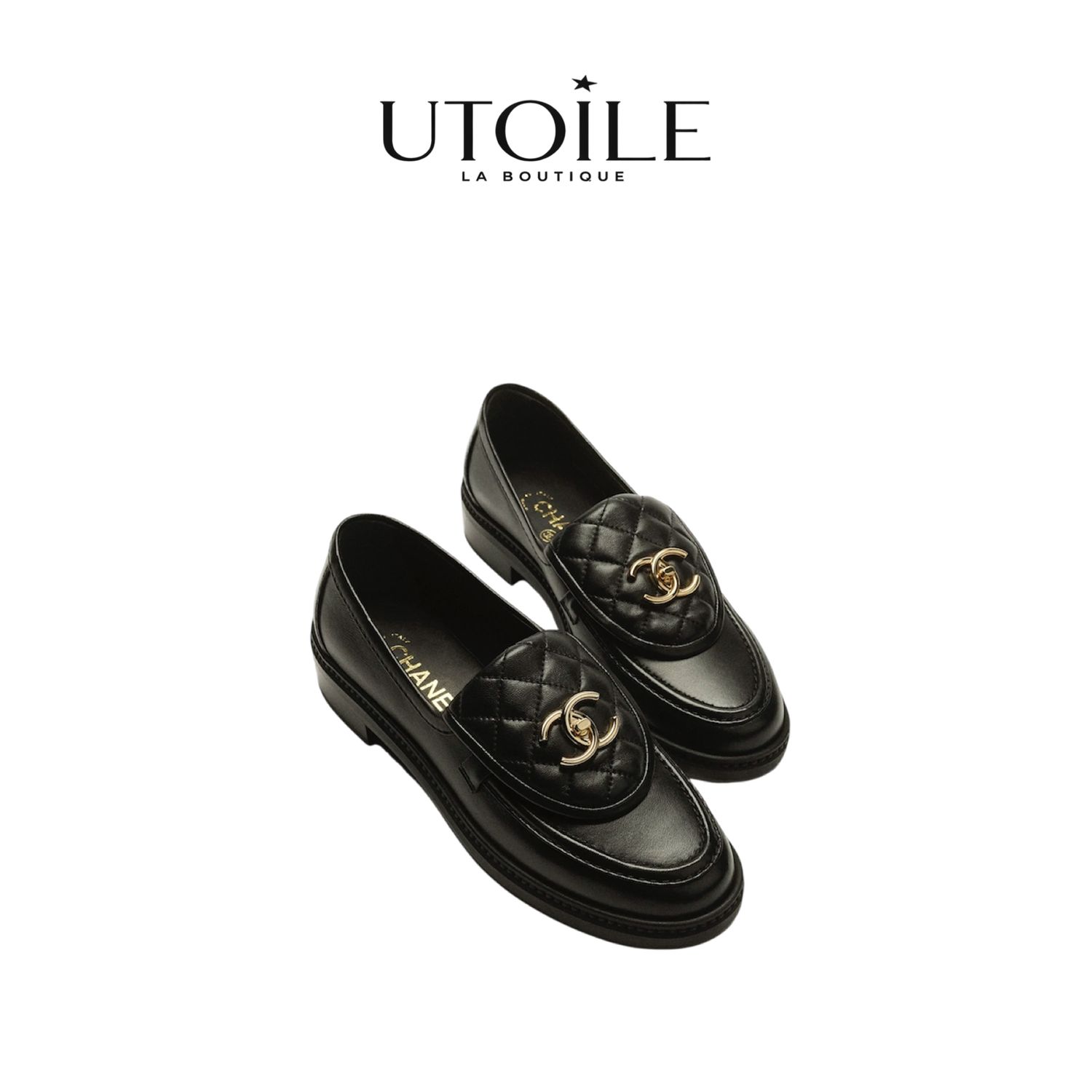 Chanel Moccasins Lambskin