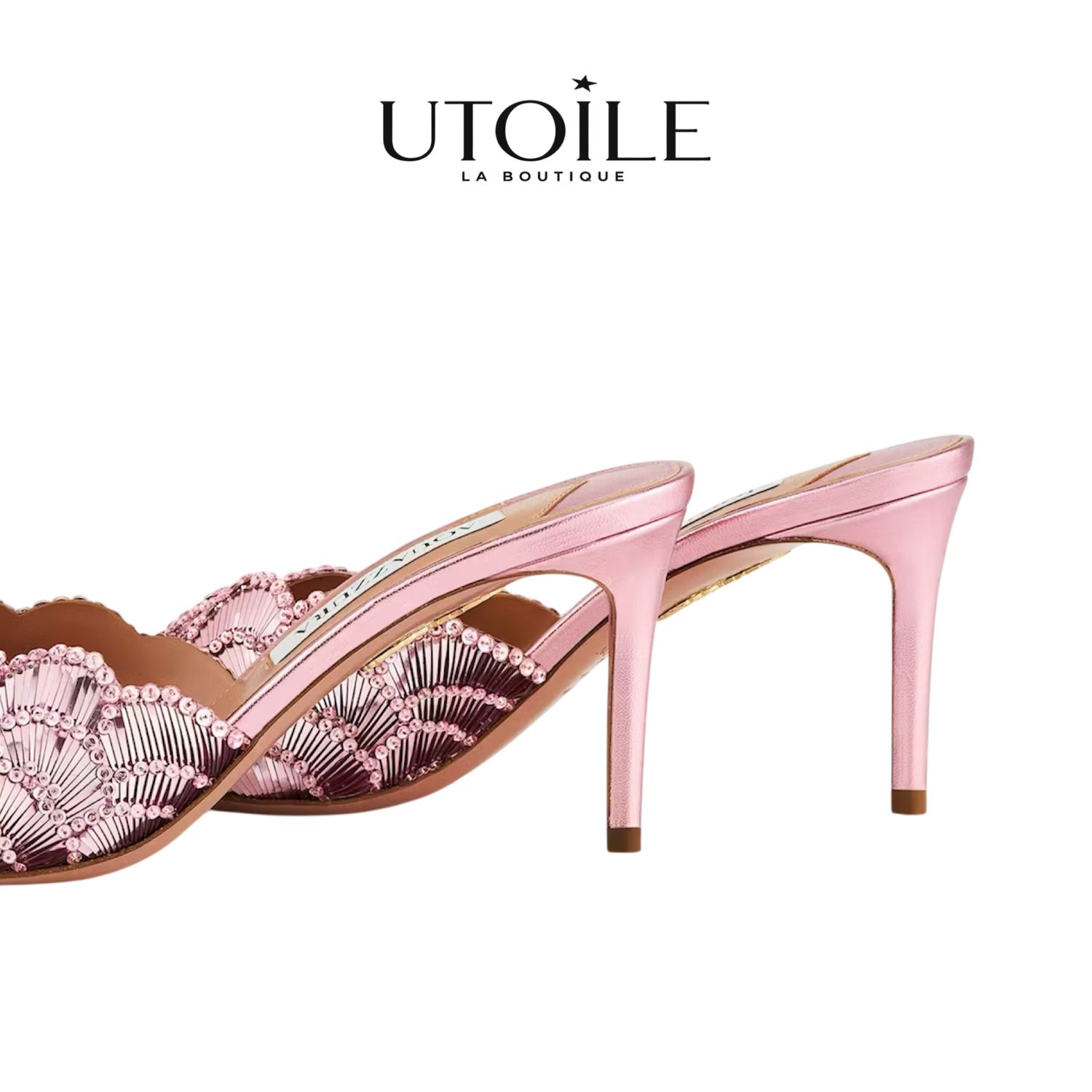 Aquazzura Ce Soir Sandal 75