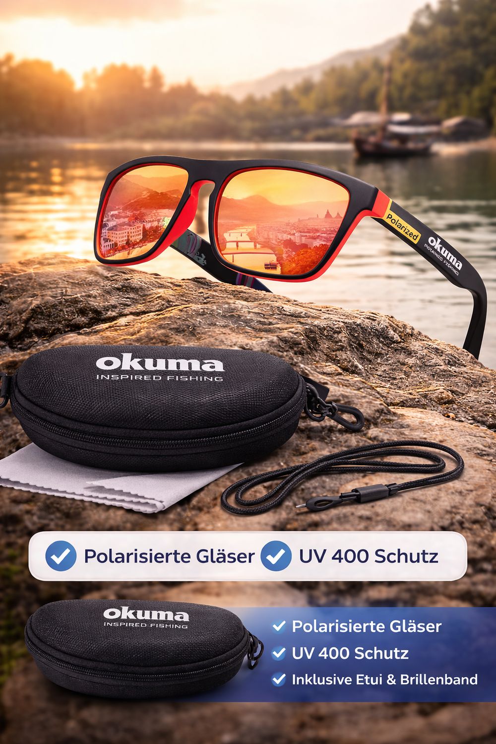 Okuma VisionX Pro – Polarisierte Outdoor-Sonnenbrille