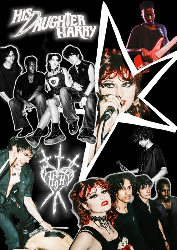 His Daughter Harry Full Band A3 Poster