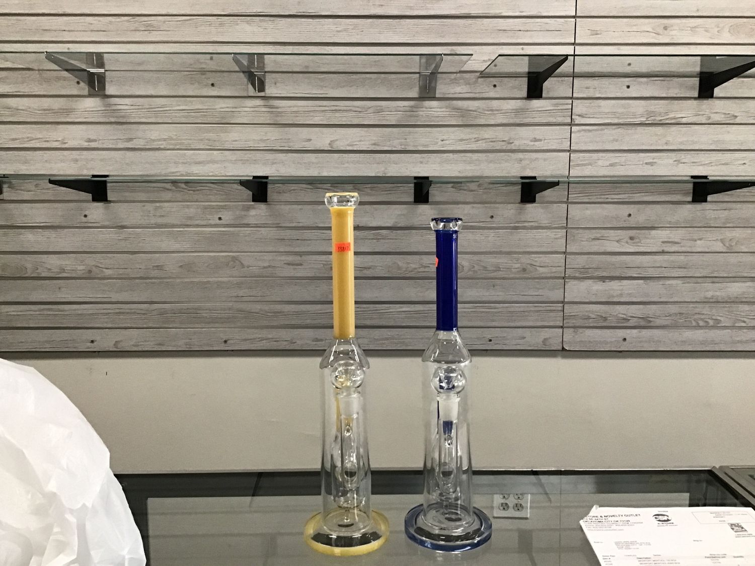 Glass Big Bottle Water Tobacco Pipe