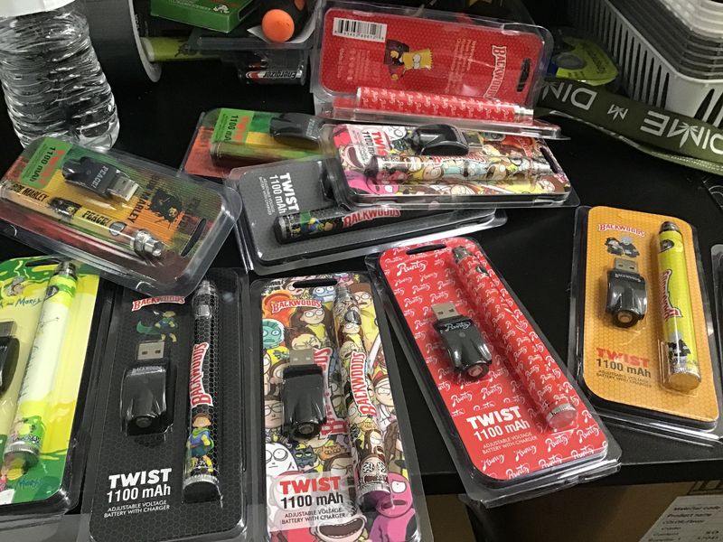 Backwood/Cookies/Runz/Rick n Morty Slim Pen Twist Battery