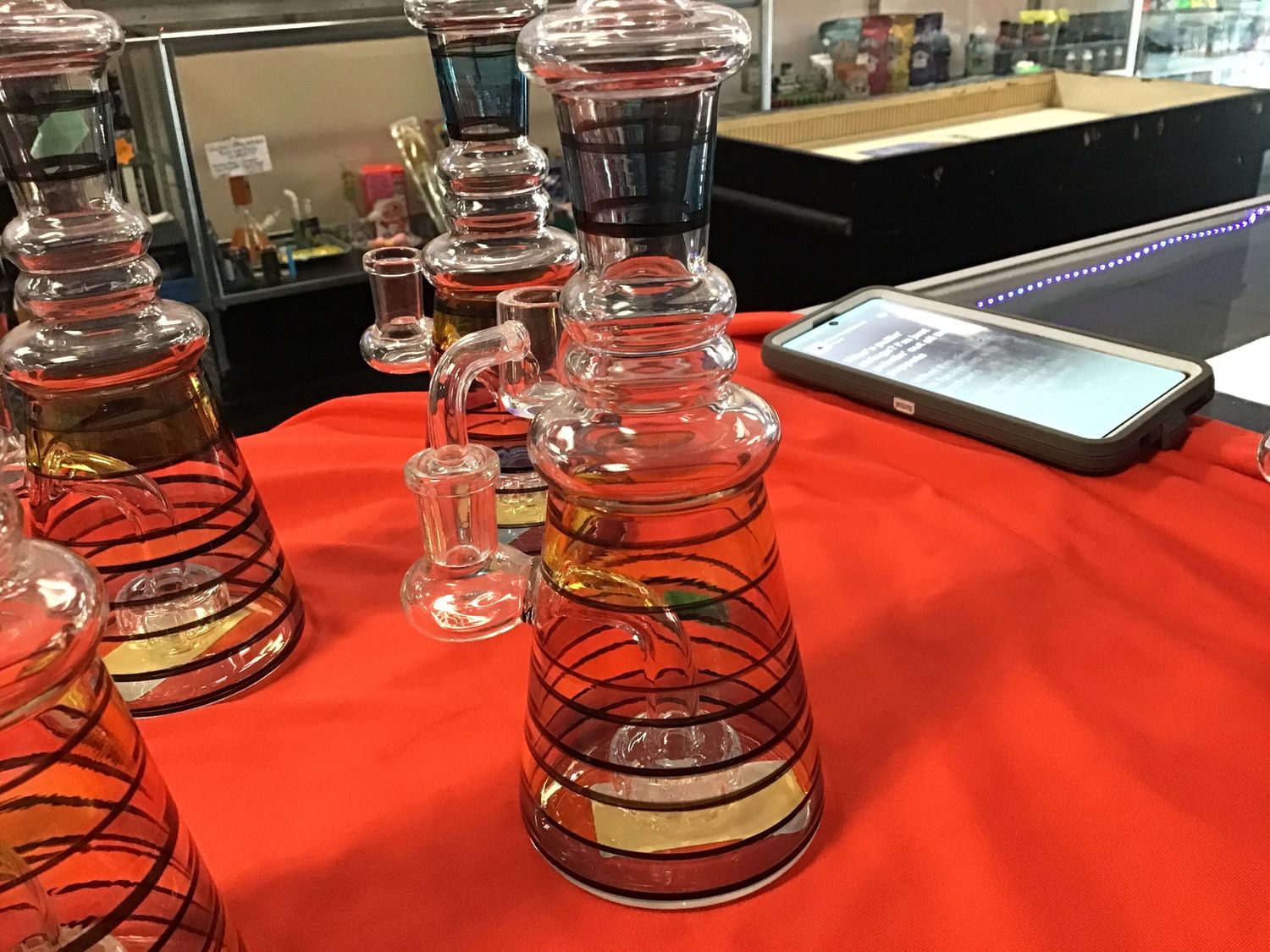 Glass water pipe Gb 3500 9.5”