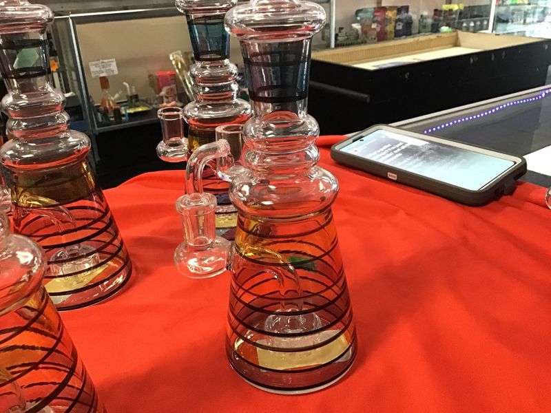 Glass water pipe Gb 3500 9.5”