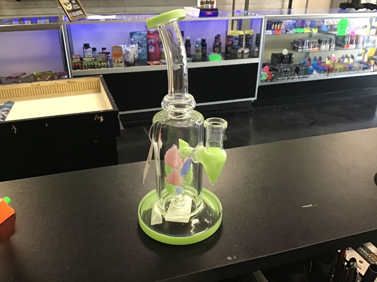 Gili Glass - Neon Leaves