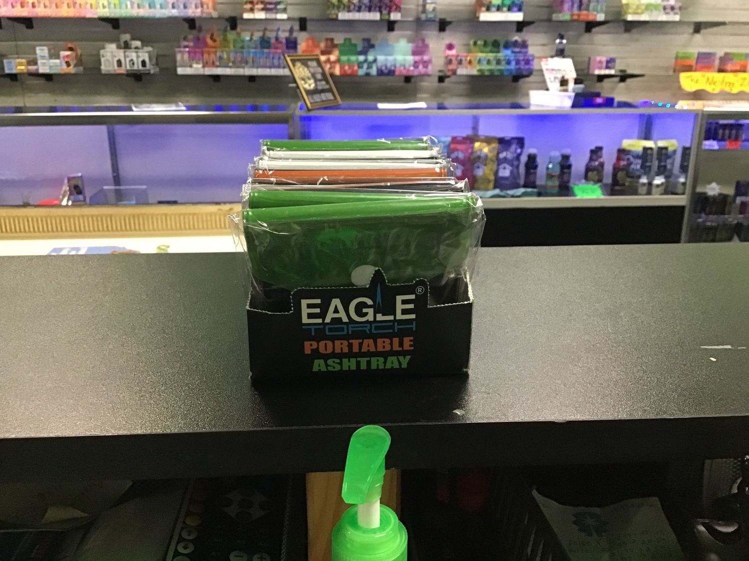 Eagle torch portable ashtray
