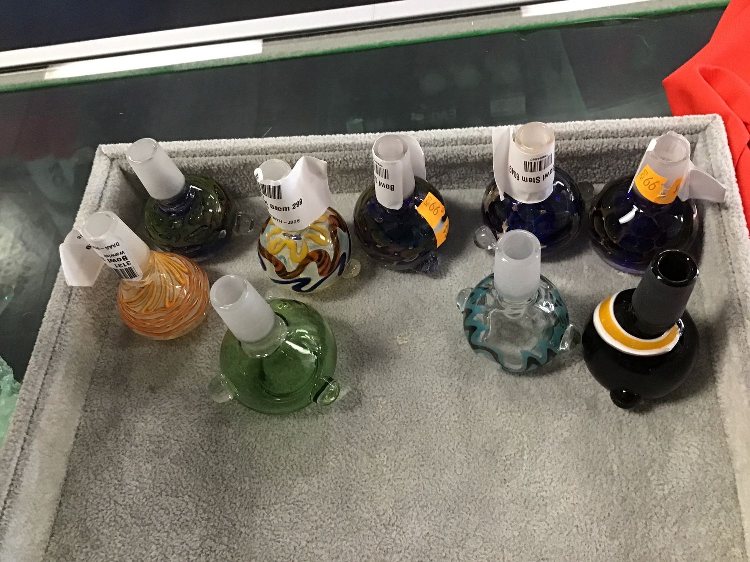 Male  Spiral Bowl Stem Danks