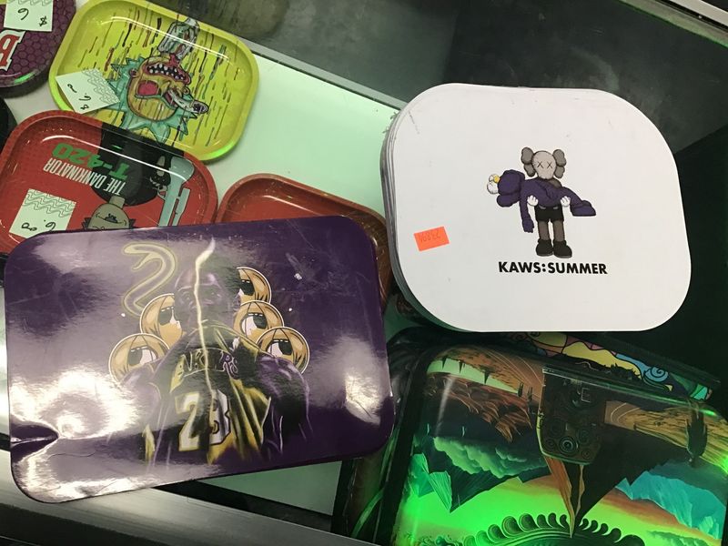 6 Inch Magnetic Metal Rolling Tray Small