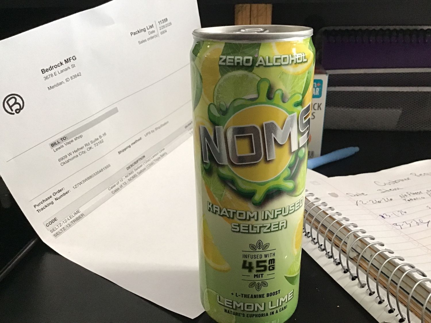 Noms Kratom Infused Seltzer