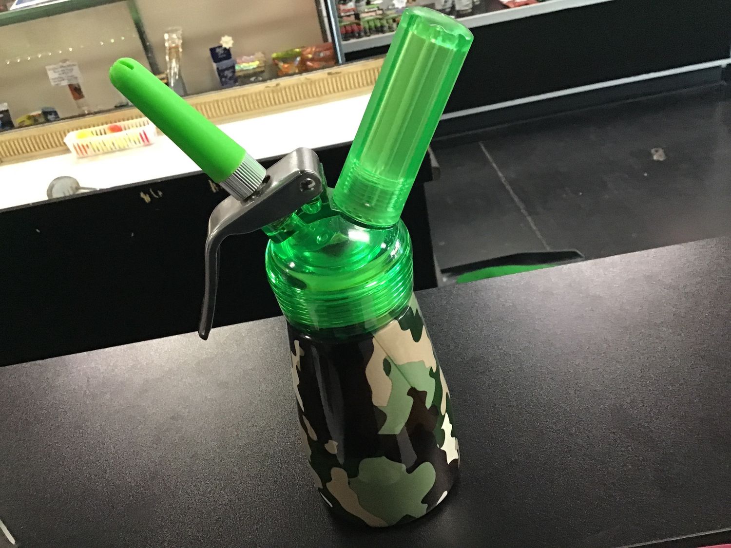 Camo Whipped Cream cracker