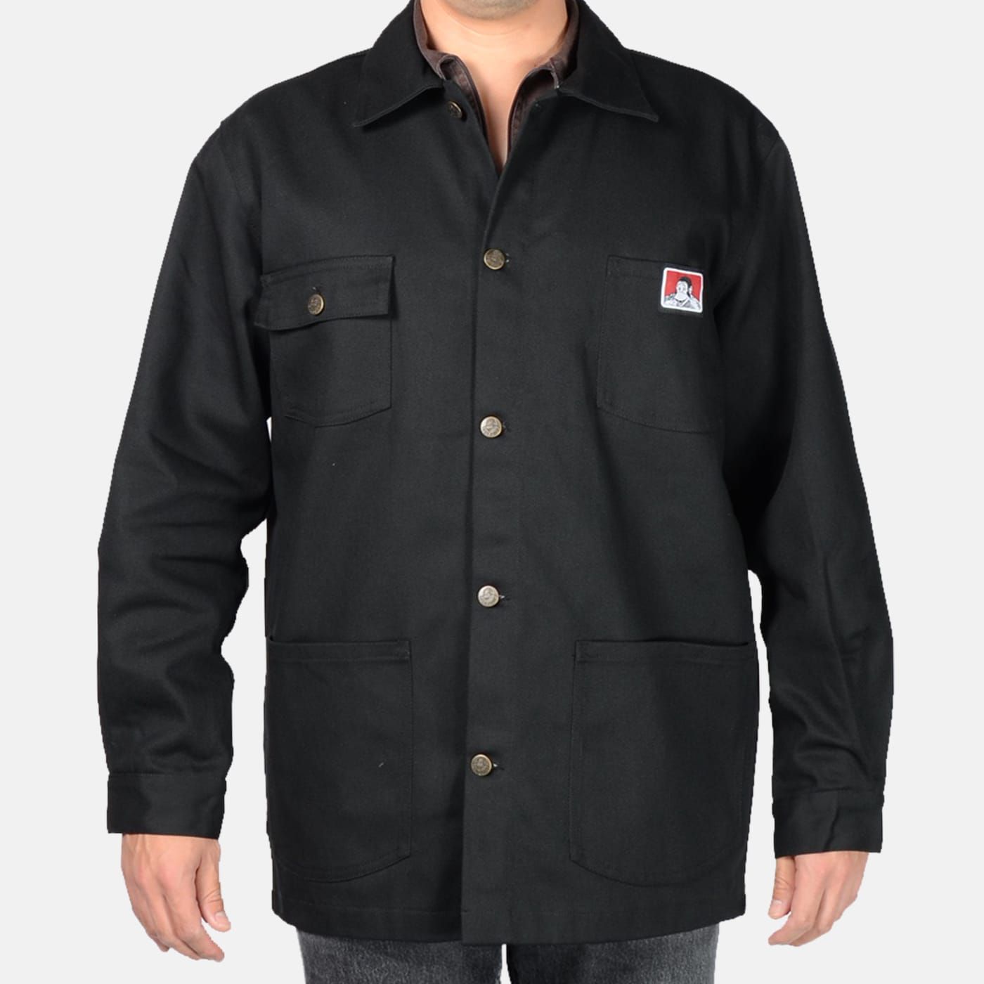 Ben Davis Chore Coat, Colour: Black, Size: Small