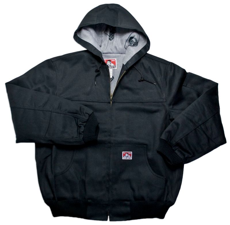 Ben Davis Hooded Jacket Front Zipper