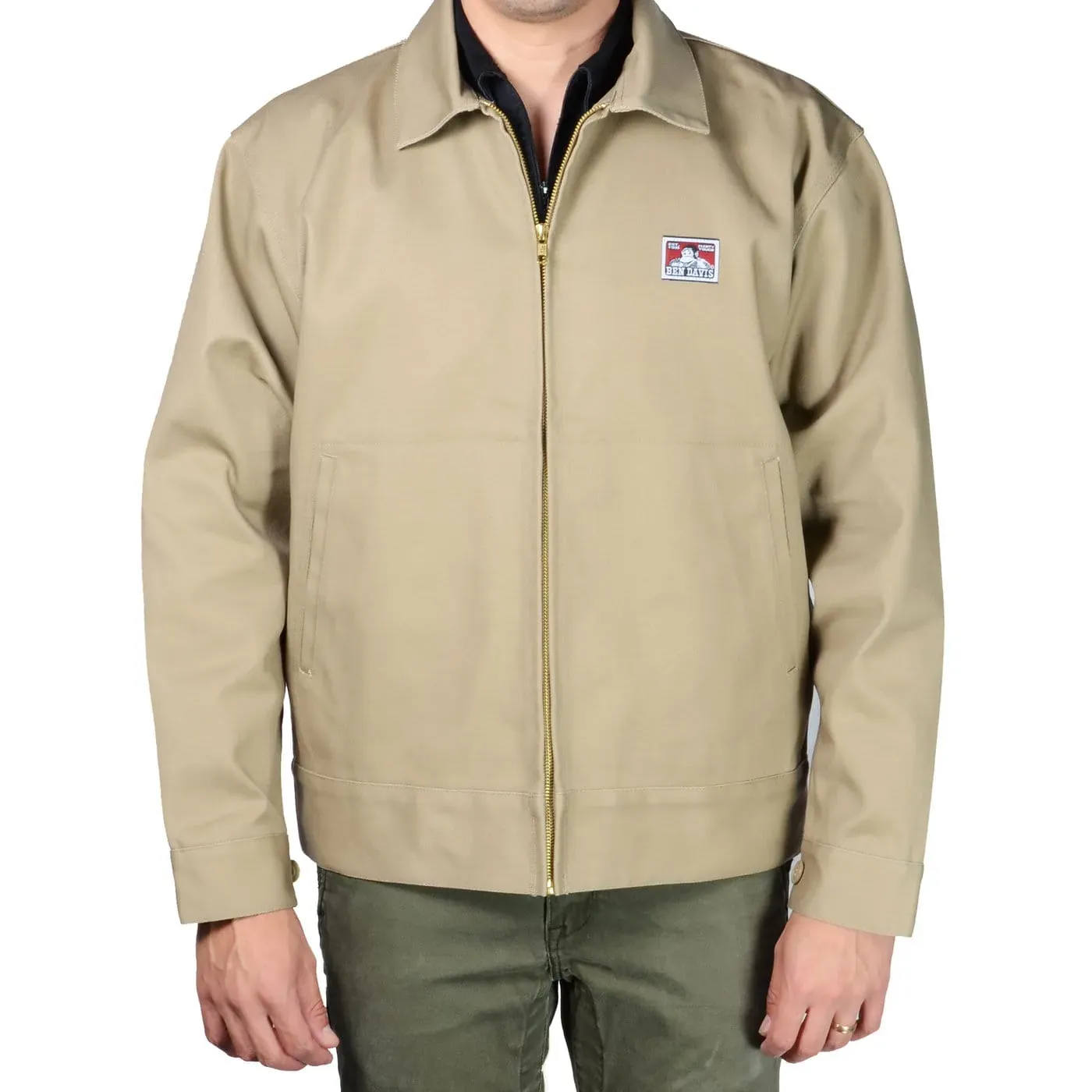 Ben Davis Eisenhower Jacket, Colour: Khaki, Size: Small