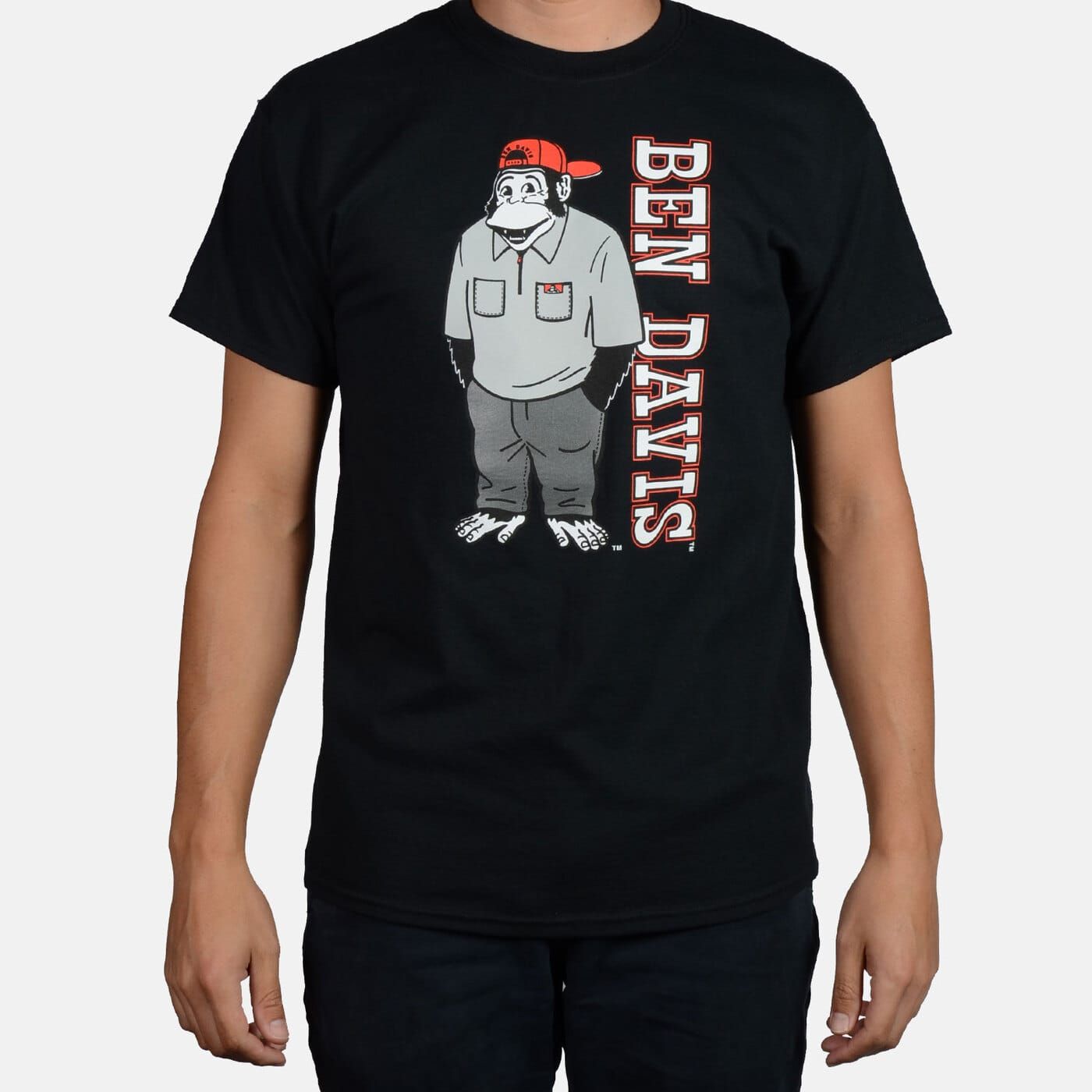 Ben Davis Funky Monkey Tee, Colour: Black, Size: Small
