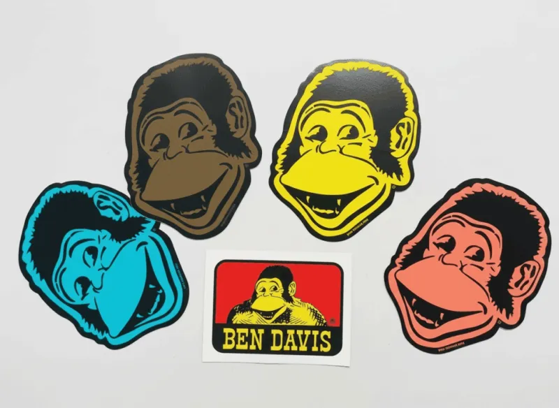 Ben Davis Gorrilla Sticker