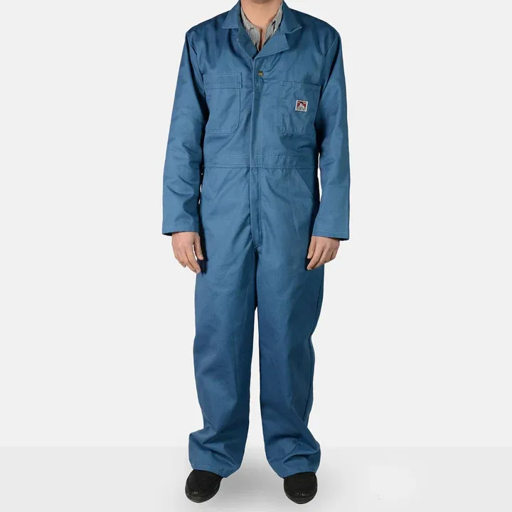 Ben Davis Coveralls, Colour: Postman Blue, Size: Large