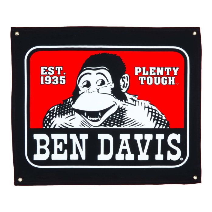 Ben Davis Banners, Style: Classic Logo- Black