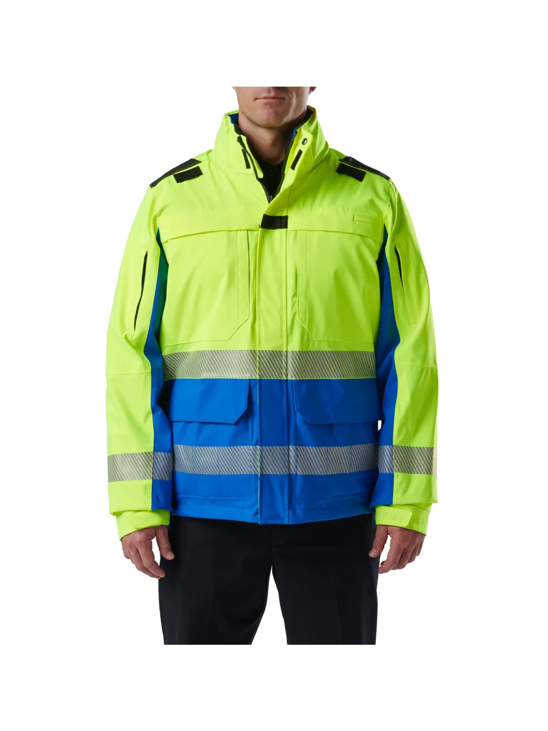 5.11 High Visibility Parka, Colour: Royal Blue, Size: Medium